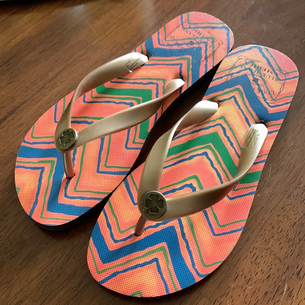 LUCKY BRAND WOMENS FIONE FLIP FLOPS SIZE 8
